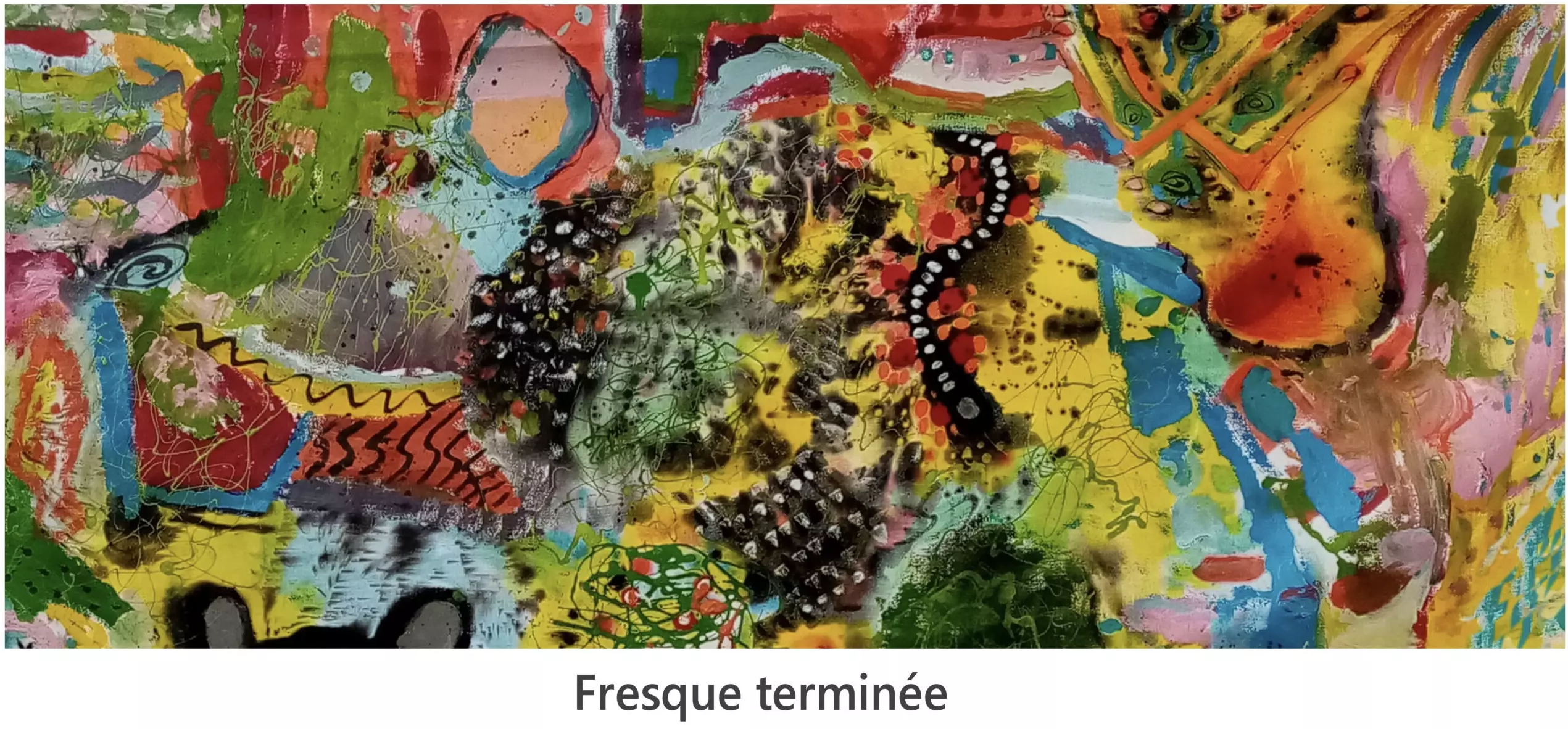 Ciadoux 2021 : atelier du passant grande fresque | Jocelyne Mothe